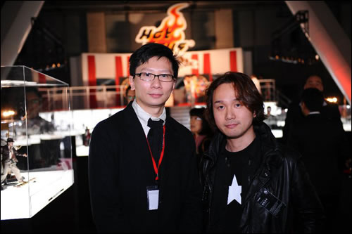 Howard Chan et Yoki Shinkawa au Hot Toys 2010