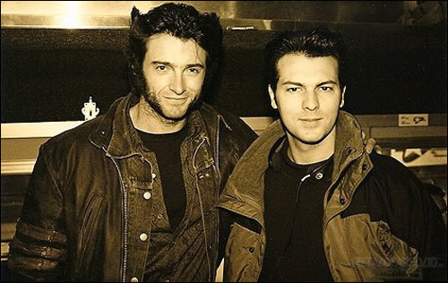 Hugh Jackman et David Hayter X-Men