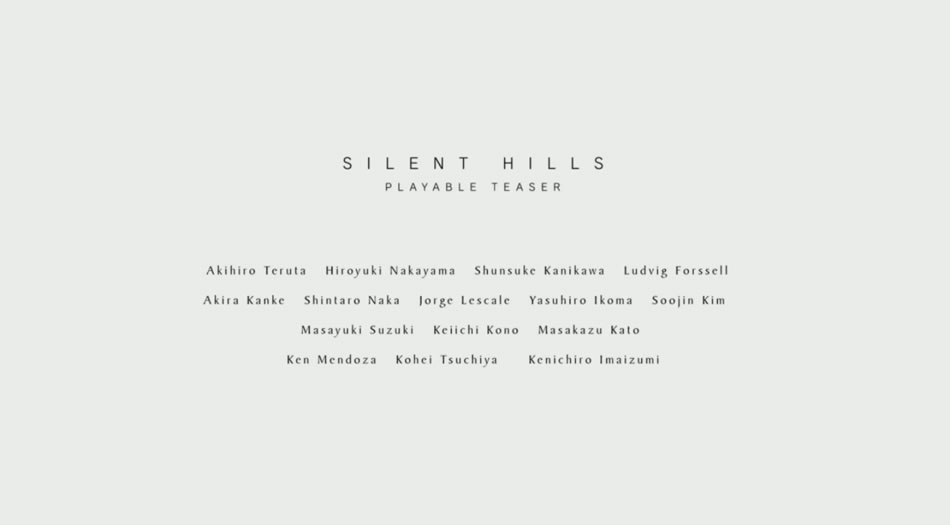 Image de P.T. le teaser jouable de Silent Hills