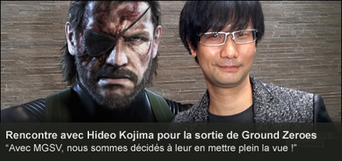 Hideo Kojima  Paris : Nous sommes dcids  leur en mettre plein la vue