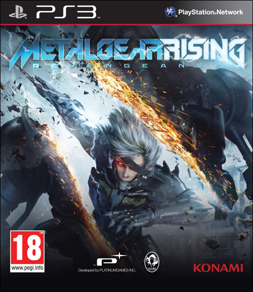 La jaquette europenne de Metal Gear Rising Revengeance - PlayStation 3