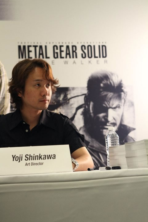 Hideo Kojima, Yumi Kikuchi et Yoji Shinkawa  la Comic Con de San Diego 2011