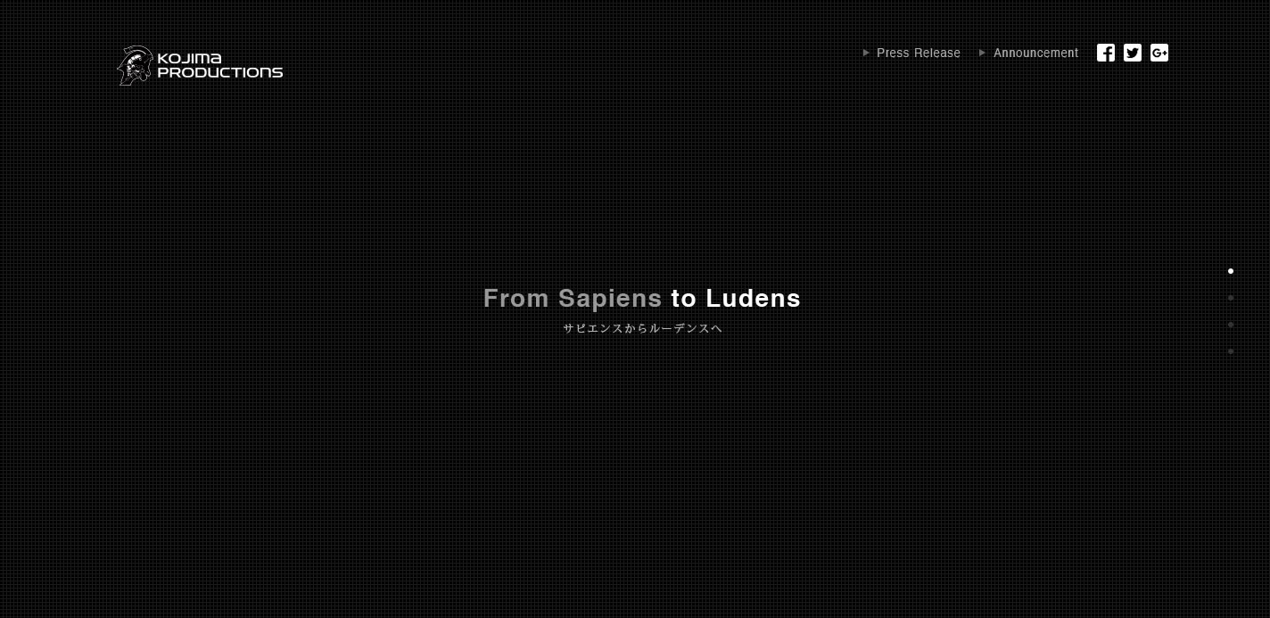 Hideo Kojima annonce une collaboration avec son nouveau studio indpendant et Sony !