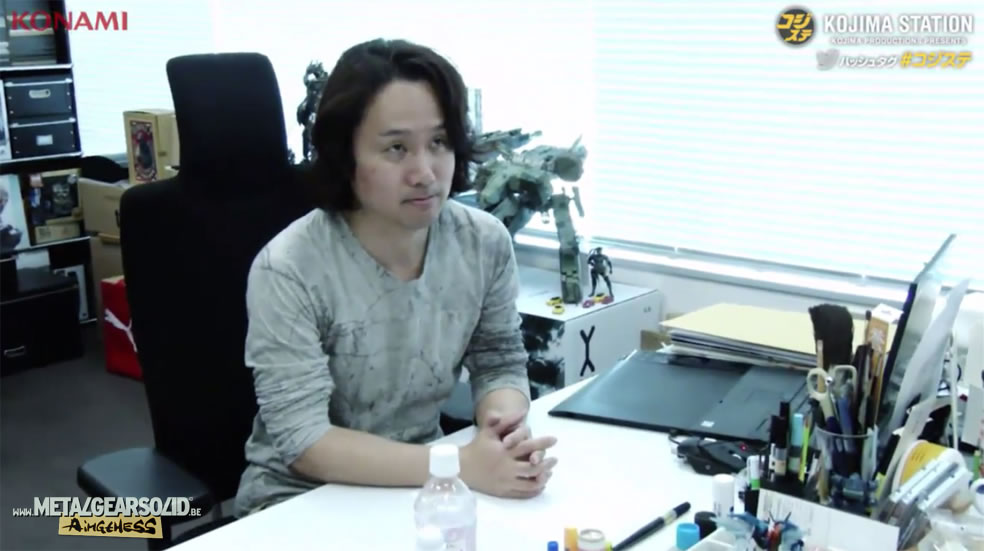 Kojima Station pisode 02 - Hideo Kojima  Paris et le bureau de Yoji Shinkawa