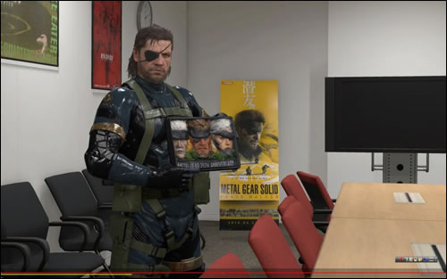 Le bento Metal Gear Solid avec Big Boss dans le Fox Engine