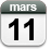 11 mars