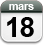 18 mars