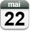 22 mai