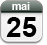 25 mai