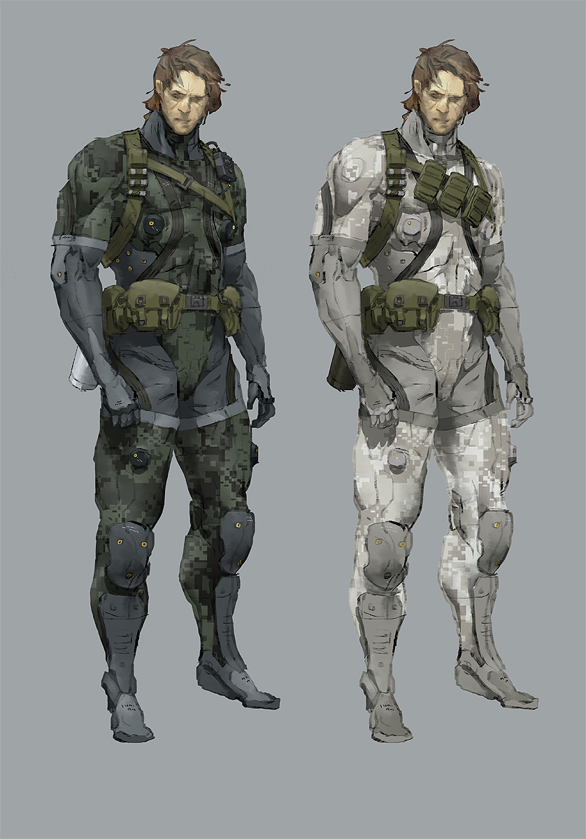 Une flope d'artworks de Metal Gear Online par A.J. Trahan