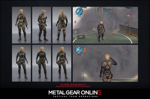 Des concept arts de Metal Gear Solid V : The Phantom Pain et de Metal Gear Online 3