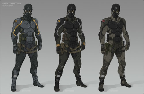 Des concept arts de Metal Gear Solid V : The Phantom Pain et de Metal Gear Online 3