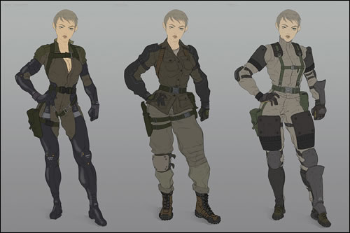 Des concept arts de Metal Gear Solid V : The Phantom Pain et de Metal Gear Online 3