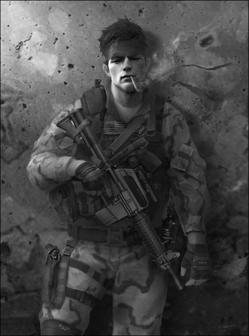 Des concept arts de Metal Gear Solid V : The Phantom Pain et de Metal Gear Online 3