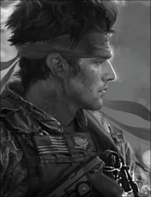 Des concept arts de Metal Gear Solid V : The Phantom Pain et de Metal Gear Online 3