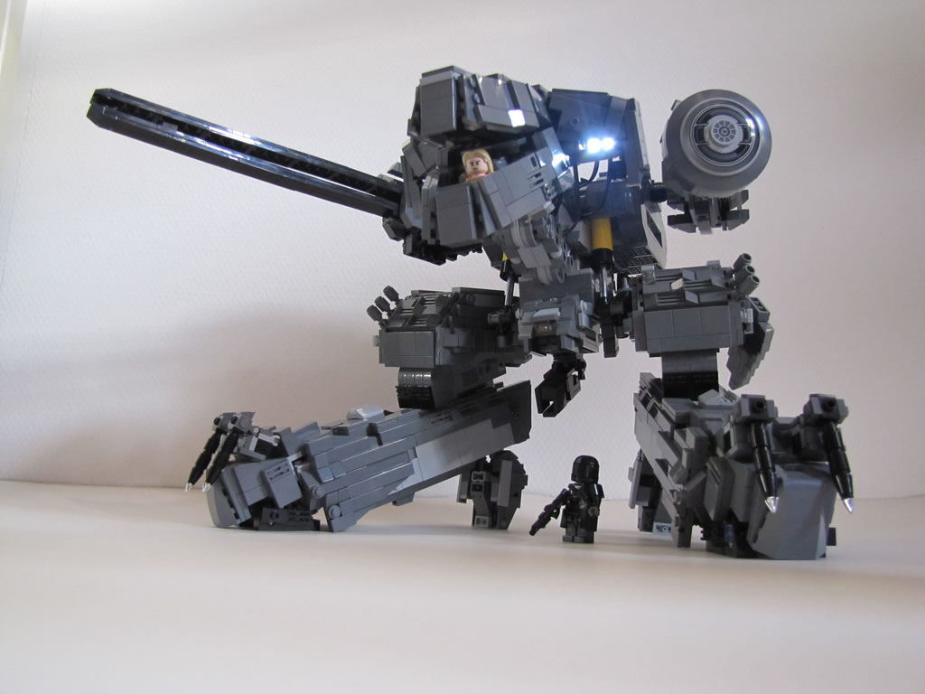 Metal Gear Rex Lego