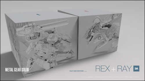 Les petits Metal Gear Rex et Metal Gear Ray de ThreeA en vente le 23 avril 2015