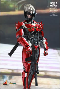 Raiden voit rouge avec une nouvelle figurine Hot Toys 'Inferno Armor Version'