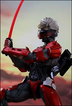 Raiden voit rouge avec une nouvelle figurine Hot Toys 'Inferno Armor Version'