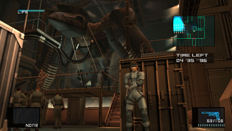 Metal Gear Solid 2 HD Edition sur PS Vita en images