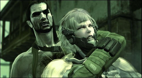 Metal Gear Solid 4 Guns of the Patriots Vamp et Raiden Solid Sun