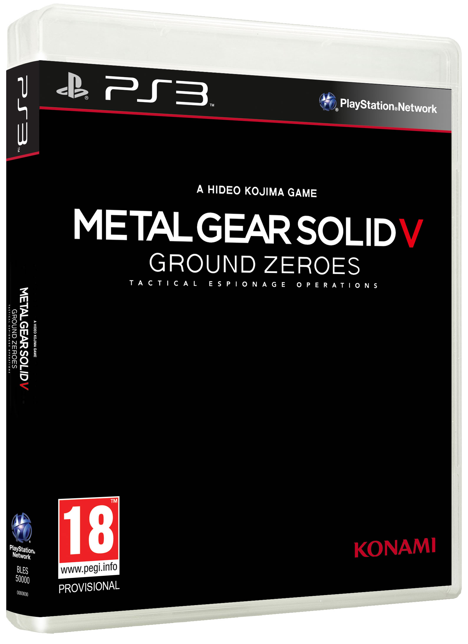 Artwork de Metal Gear Solid : Ground Zeroes