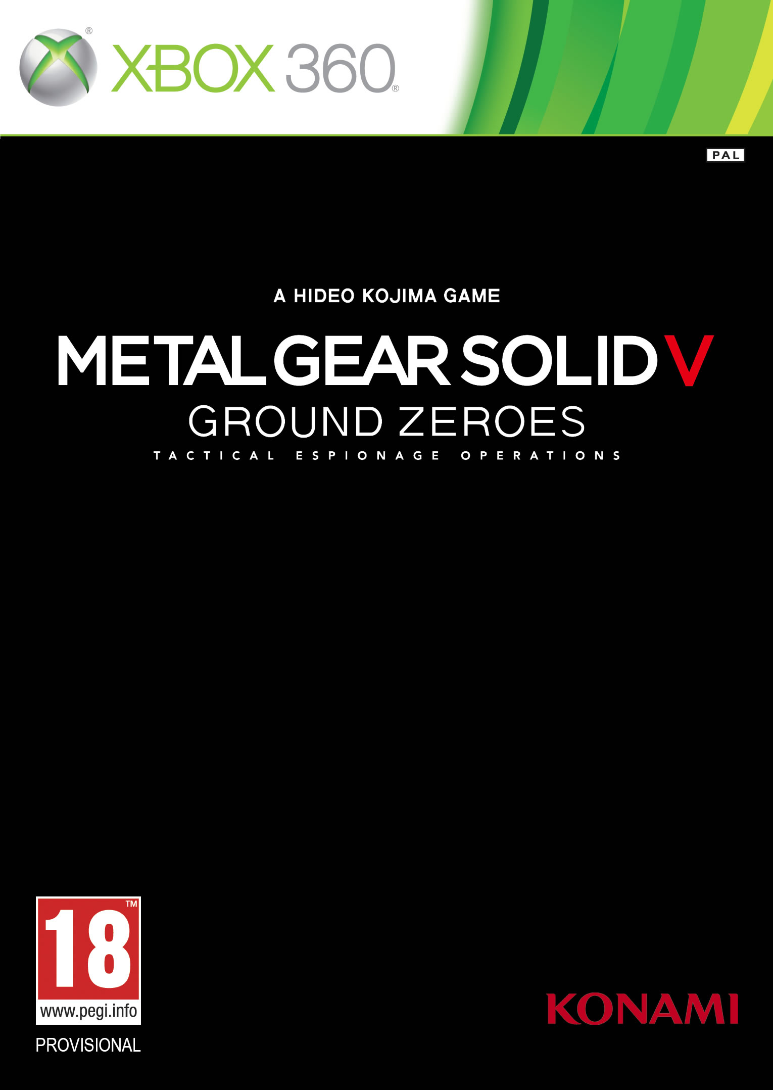 Artwork de Metal Gear Solid : Ground Zeroes