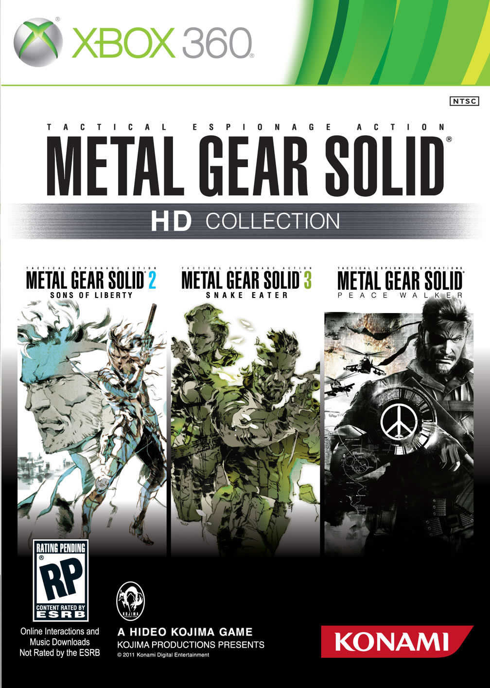 artworks de Metal Gear Solid HD Collection