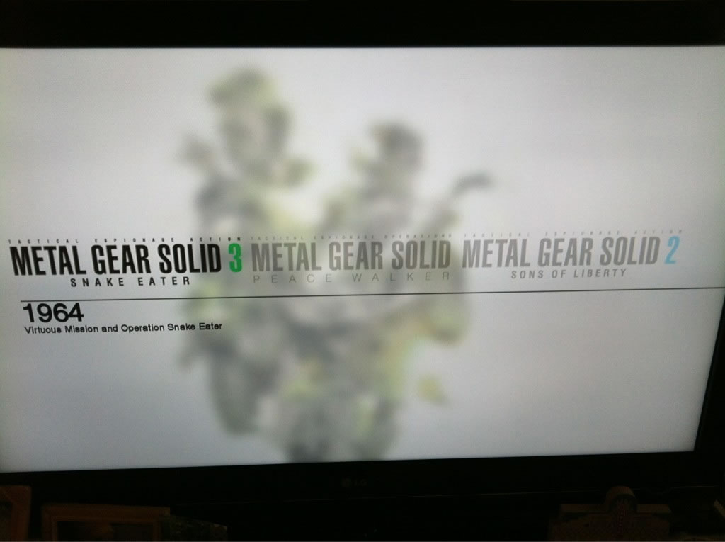 Photos Metal Gear Solid HD Collection amricain