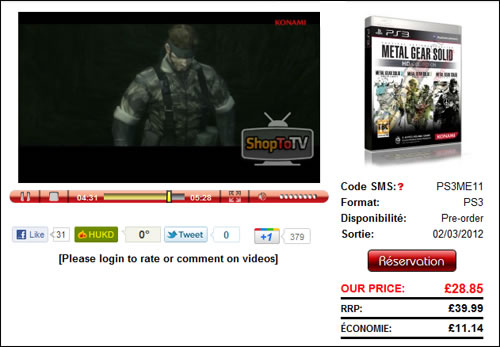 Metal Gear Solid HD collection retard