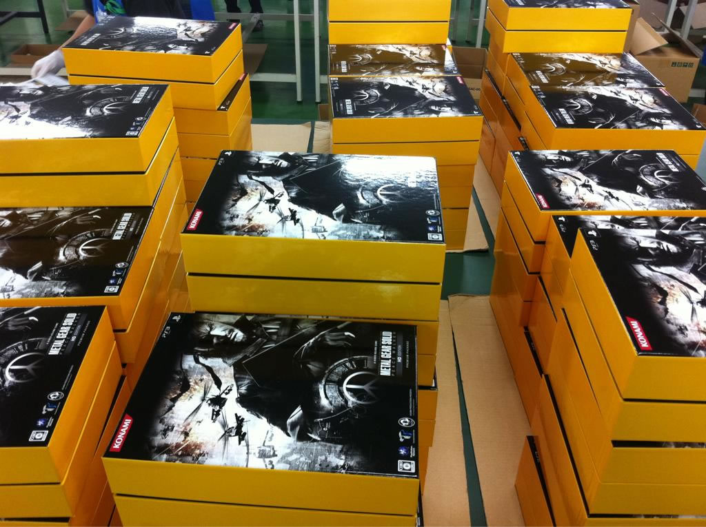 Metal Gear Solid HD Edition Packaging Hideo Kojima Twitter