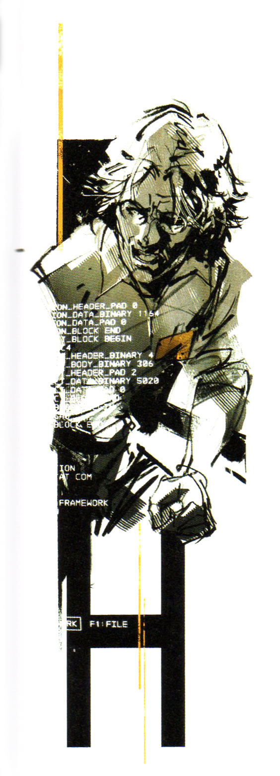 Aperu des artworks indits de Yoji Shinkawa issus du roman de MGS Peace Walker