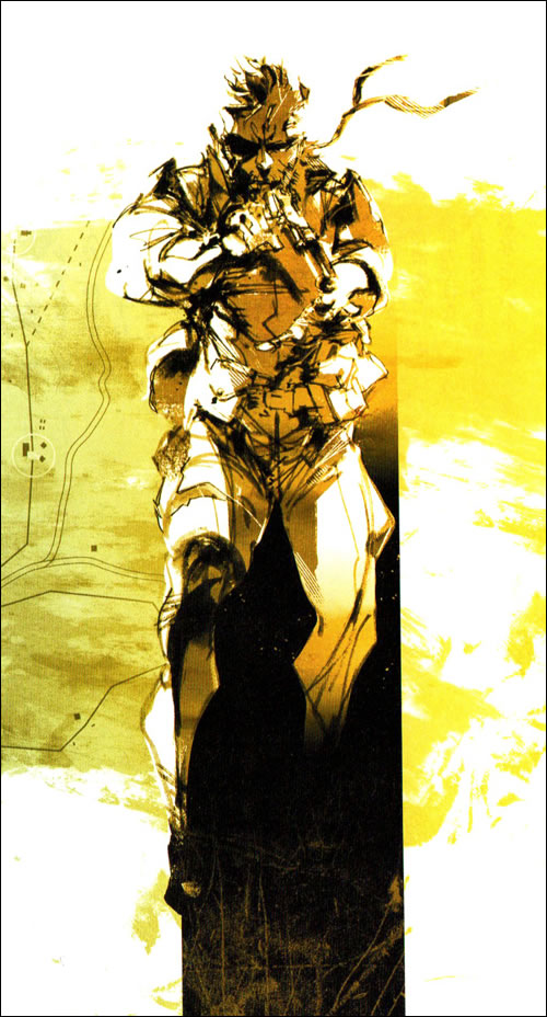 Aperu des artworks indits de Yoji Shinkawa issus du roman de MGS Peace Walker