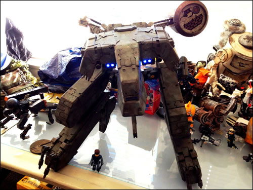 Figurine Metal Gear Rex par ThreeA chez Kojima Productions