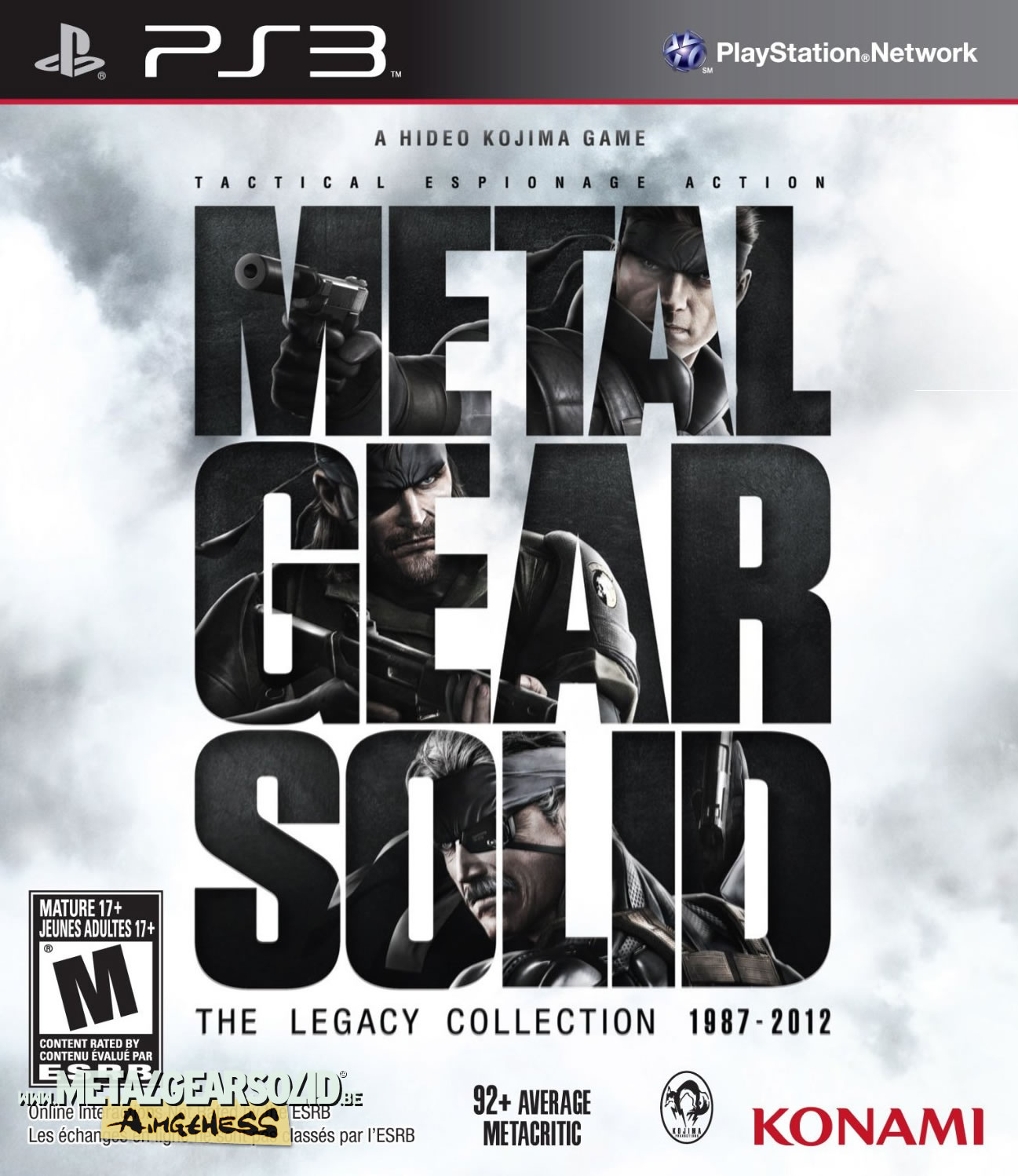 Metal Gear Solid The Legacy Collection : aperu de lartbook