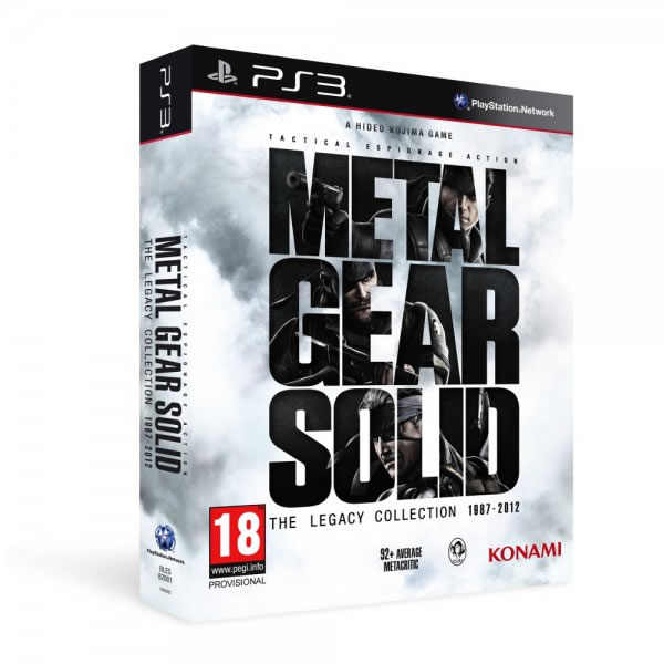 Metal Gear Solid : The Legacy Collection en approche en Europe