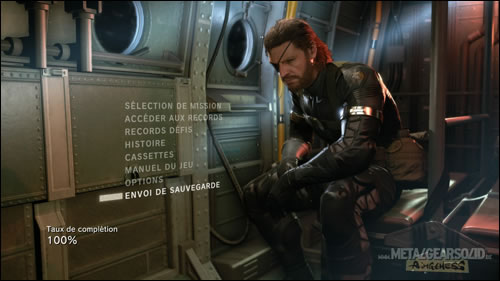 Une MJ pour envoyer sa sauvegarde de MGSV Ground Zeroes vers The Phantom Pain