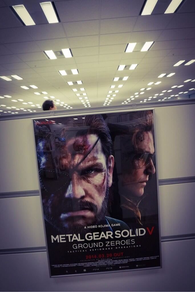 Metal Gear Solid V : Ground Zeroes sur PS Vita et en carton dans les magasins japonais