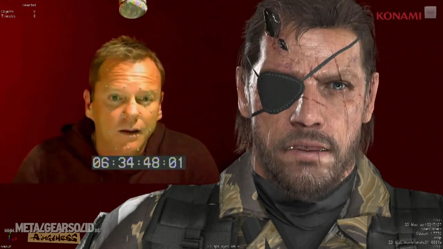 Metal Gear Solid V sur une nouvelle voix - Kiefer Sutherland