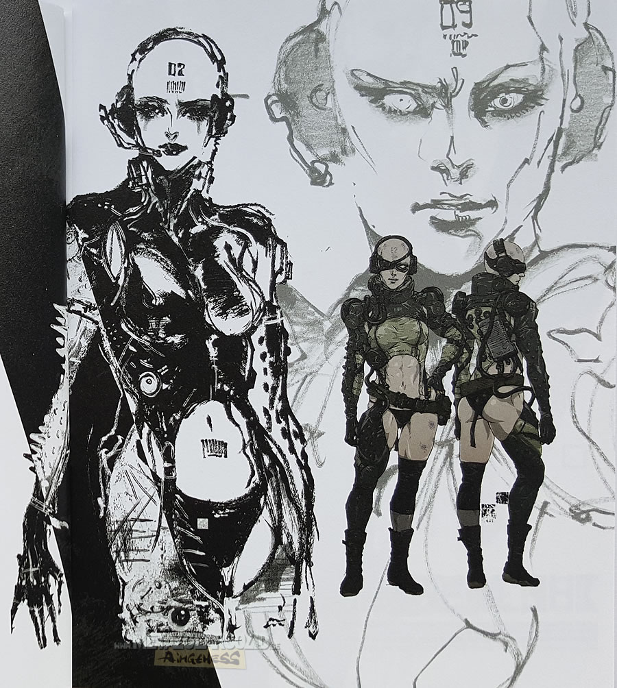 Des images de l'artbook du collector japonais de Metal Gear Solid V : The Phantom Pain