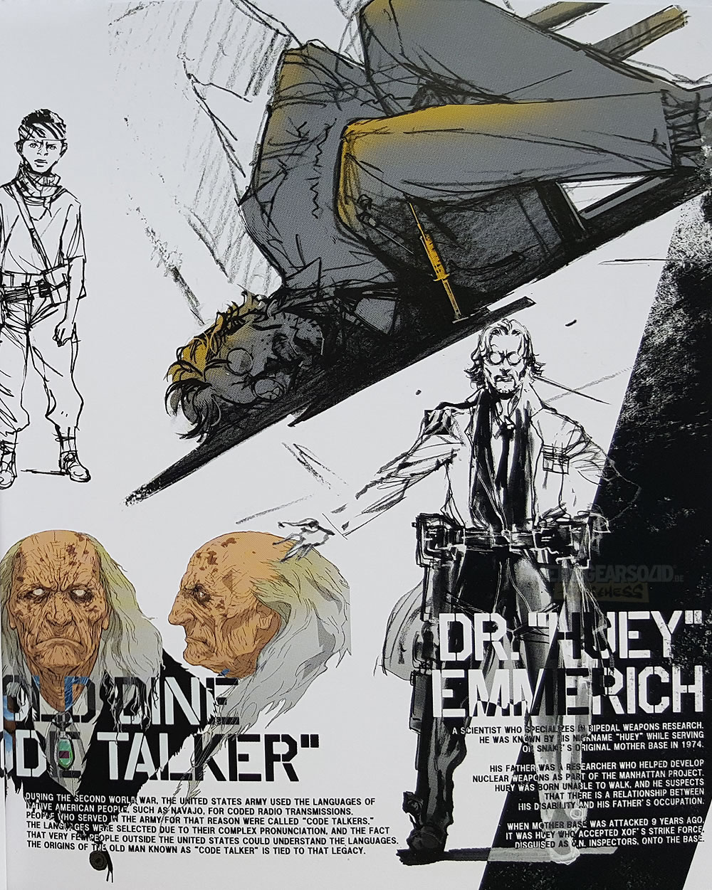 Des images de l'artbook du collector japonais de Metal Gear Solid V : The Phantom Pain