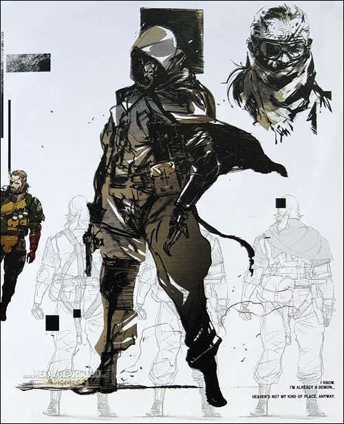 Des images de l'artbook du collector japonais de Metal Gear Solid V : The Phantom Pain