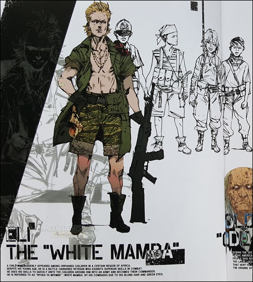 Des images de l'artbook du collector japonais de Metal Gear Solid V : The Phantom Pain