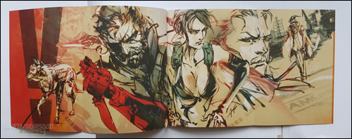 Des images de l'artbook du collector japonais de Metal Gear Solid V : The Phantom Pain