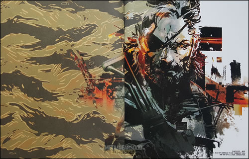 Des images de l'artbook du collector japonais de Metal Gear Solid V : The Phantom Pain