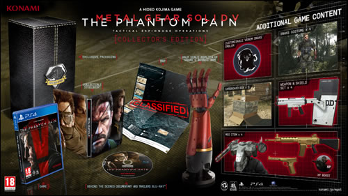 Une version collector pour Metal Gear Solid V : The Phantom Pain