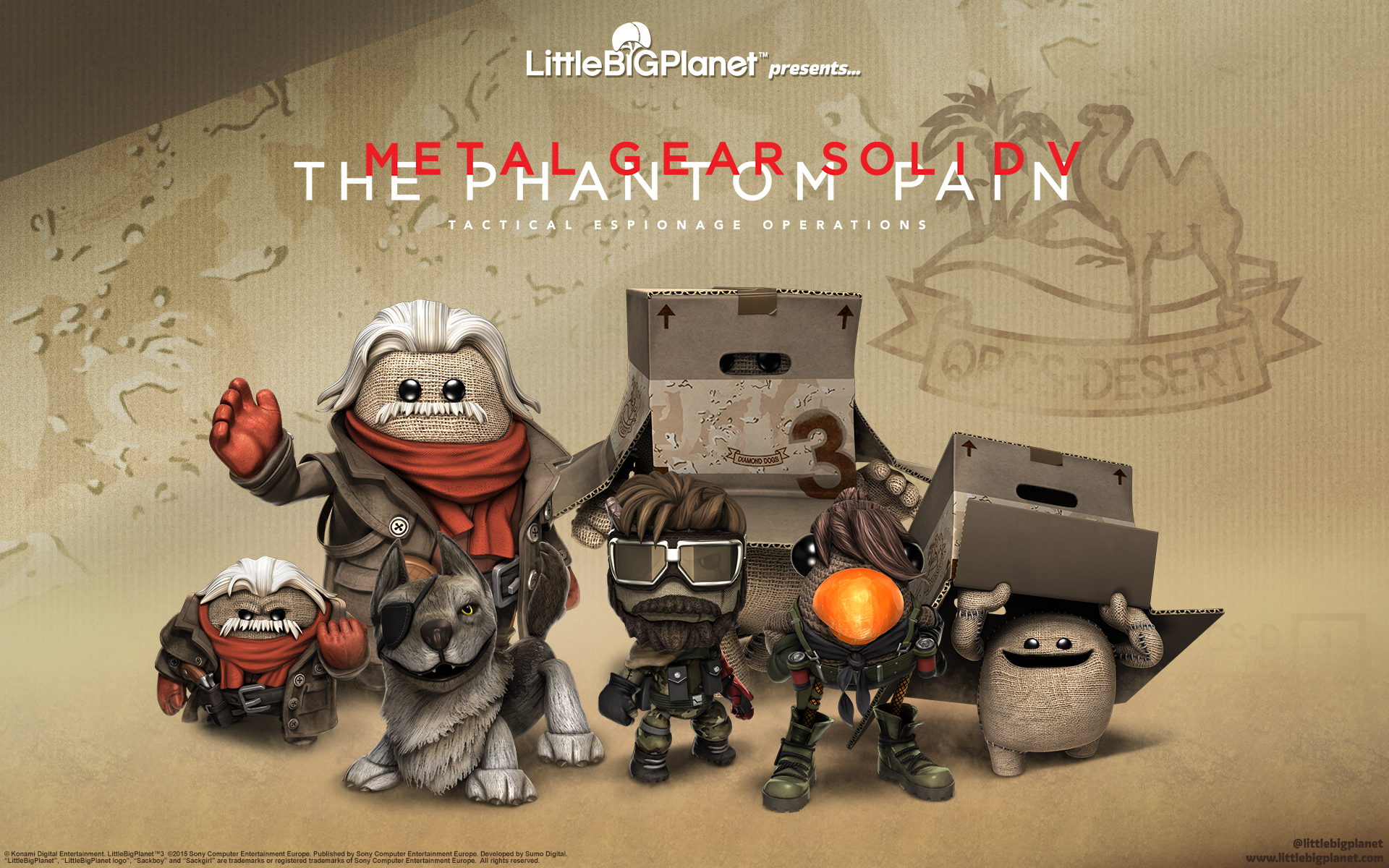 Metal Gear Solid V : The Phantom Pain s'infiltre cette semaine dans LittleBigPlanet 3