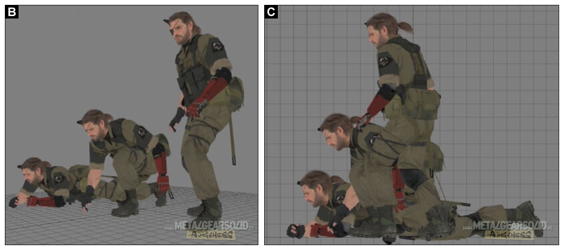 Un making of de Metal Gear Solid V : The Phantom Pain dans le magazine CGWorld