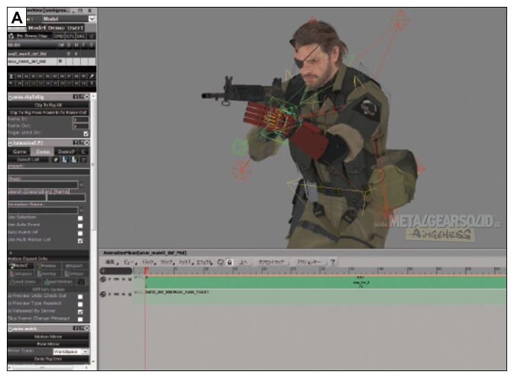 Un making of de Metal Gear Solid V : The Phantom Pain dans le magazine CGWorld