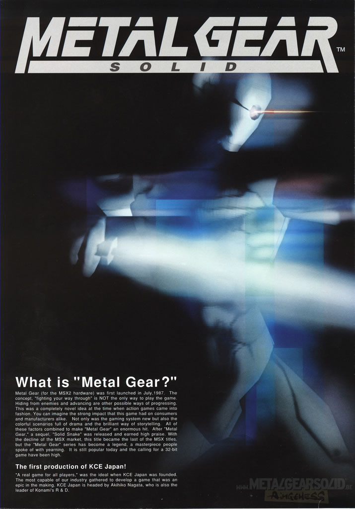 Metal Gear Solid en images indites